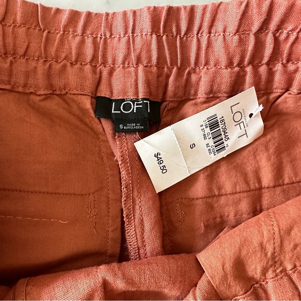 Loft linen shorts! Nwt - Picture 2 of 4